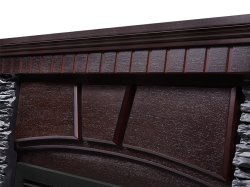 Каминокомплект Firelight Porto 30 с очагом Electrolux EFP/P-3020LS камень черный/шпон венге