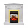 Каминокомплект Royal Flame Sorrento угловой c очагом Majestic FX M Brass