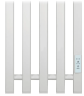 Электрический полотенцесушитель Primoclima Sol Q E White 120*24 5